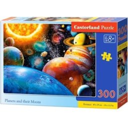 Planets and their Moons Puzzel (300 stukjes)