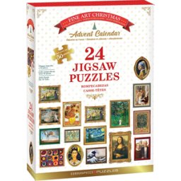 Puzzle Adventskalender - Fine Art Christmas Puzzle (24x50 stukjes)