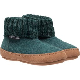 Bergstein Cozy Lux - maat 27 - Sloffen Unisex Junior - Seagreen