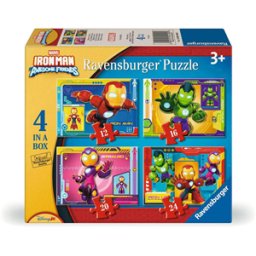 Iron Man & Friends (4 in 1 Puzzel)