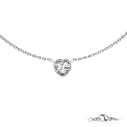 Ketting hartje steen