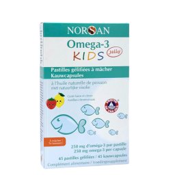 Norsan Omega-3 Kids Jelly Kauwcapsules