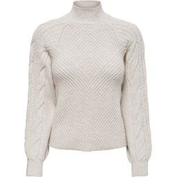 ONLY - Maat S - ONLLEISE FREYA LS HIGH NECK PULLOVER KNT Dames Trui