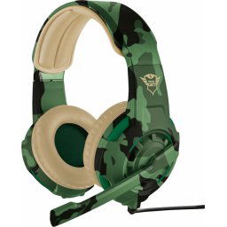 Trust GXT 310 Radius - On-ear Gaming Headset (PC + PS4 + Xbox One) - Jungle Camouflage
