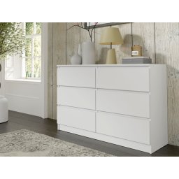 Commode MAJDA 6 lades wit