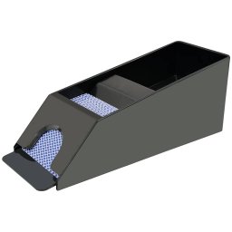 vidaXL Poker/blackjack set met 600 chips aluminium