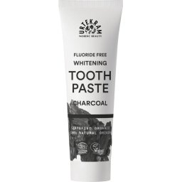 Urtekram Fluoride Free Whitening Tooth Paste Charcoal