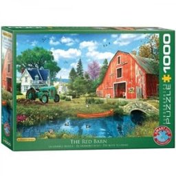 The Red Barn - Dominic Davison Puzzel (1000 stukjes)