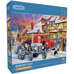 Trevor Mitchell - Winter Post Puzzel (500 stukjes)
