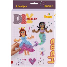 Hama - Princess And Mermaid (2000 kralen)