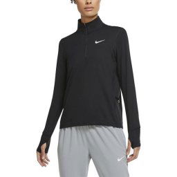 Nike - Maat L Dri-FIT Element Sporttrui - Dames - Zwart