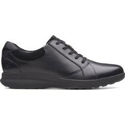 Clarks Un Adorn Lace Dames Veterschoenen - 39 - Black Combi