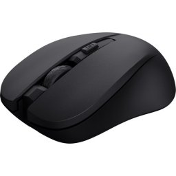 Trust Mydo - Stille Draadloze Muis - 1800 DPI - Comfortable grip - Links & Rechts handig – Zwart