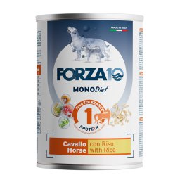 6x 400g Forza 10 Diet Laag Graan Paard & Rijst Hondenvoer Nat