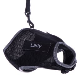 - Zwart - Trixie Kattentuig XCat met Sticker en Lijn