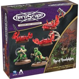 Heroscape - Molten Crustaceans & Tanuki Tricksters Army Expansion