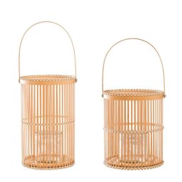 Bloomingville lantaarns (set van 2)
