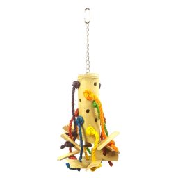 HAPPY PET VOGELSPEELGOED PUZZEL BAMBOE 48X24X24 CM
