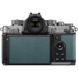 Nikon Z f Silver Body Teal Blue