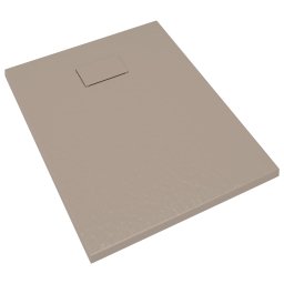 vidaXL Douchebak 90x70 cm SMC bruin