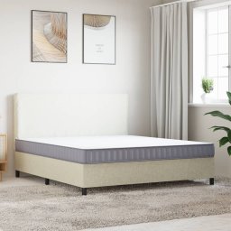 vidaXL Schuimmatras middelzacht 180x200 cm