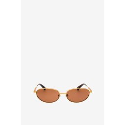 Jacquemus zonnebril Alba JAC120C1SUN yellow gold/light gold (Copy)