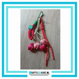 Tas Bedel Tulpen Rood