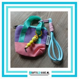 Bag Charm mini Sporttas Lila