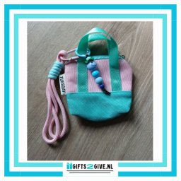 Bag Charm mini Sporttas Roze