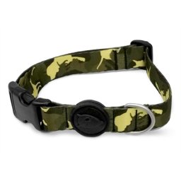 MORSO HALSBAND HOND GERECYCLED FULL METAL DOG BRUIN 37-58X2,5 CM
