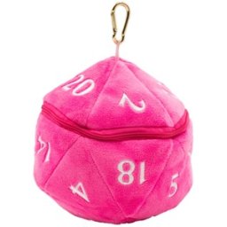 D20 Dobbelsteen Zak - Roze