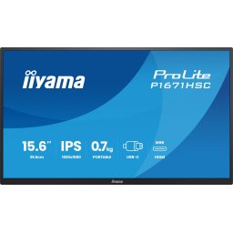 Iiyama P1671HSC-B1 Portable monitor