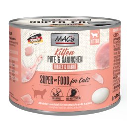 MAC´s Cat 6 x 200 g - Kitten (Kalkoen & Konijn)