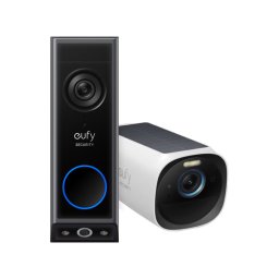 Eufy Bundle Video Deurbel + 2x Eufycam 3 met HomeBase 3 Slimme deurbel