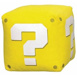 Super Mario - Coin Box Knuffel (12cm)