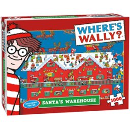 Where is Wally? - Santa's Warehouse Puzzel (1000 stukjes)