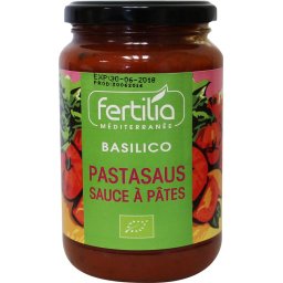 Fertilia Pastasaus Basilico Biologisch