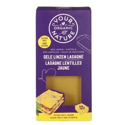 Your Organic Nature Gele Linzen Lasagne
