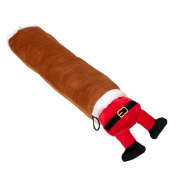 TIAKI hondenspeeltje Kerstman in schoorsteen ca. l 48 x b 11 x h 8 cm hond