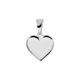 The Jewelry Collection Graveerhartje - Zilver
