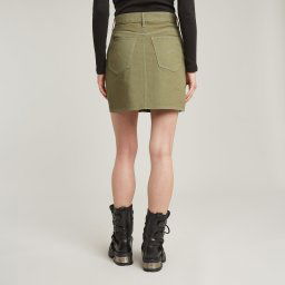 Viktoria Short Chino Rok - Roze - Dames