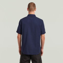 Marine Slim Shirt - Beige - Heren
