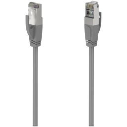 Hama Netwerkkabel, CAT-5e, 1 Gbit/s, F/UTP afgeschermd, 10,00 m UTP kabel Grijs