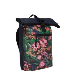 Mart Arts - New York Flowerpower Rolltop Backpack 16L