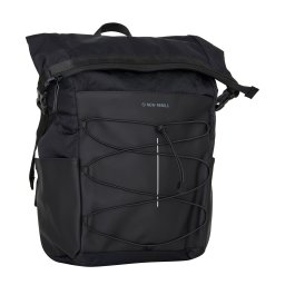 New Rebels Trondheim Windsor Rolltop Rugzak Zwart
