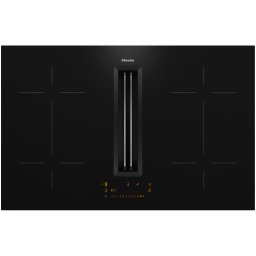Miele KMDA7473-1 FL Inductie kookplaat met afzuiging Zwart