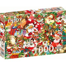 A Vintage Christmas Puzzel (1000 stukjes)