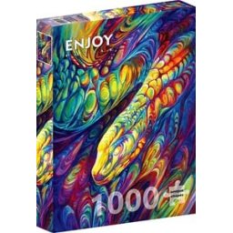 Rainbow Snake Puzzel (1000 stukjes)