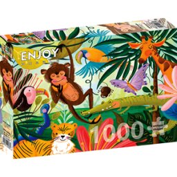 In the Jungle Puzzel (1000 stukjes)