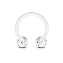 Piercing horseshoe retainer 1.2x8 / 10